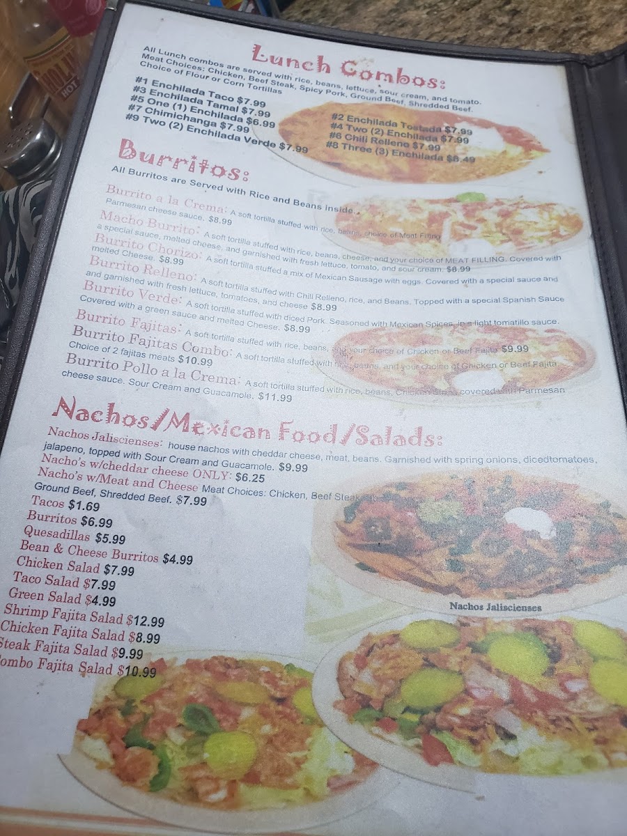 El Jaliciense Menu - Image 3